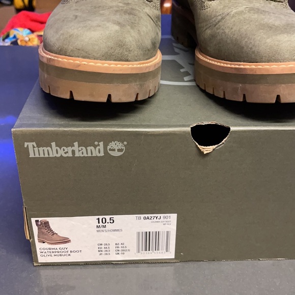 Timberland Corma Guy Boots Olive Green size 10.5 main image 5